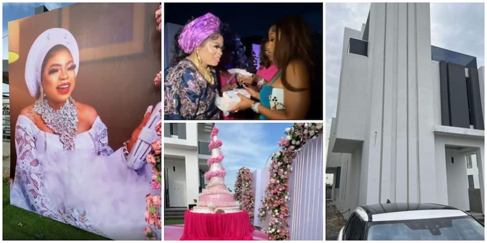Nigerians React To Video Of Muslim Clerics Praying For Bobrisky At House Warming Party  