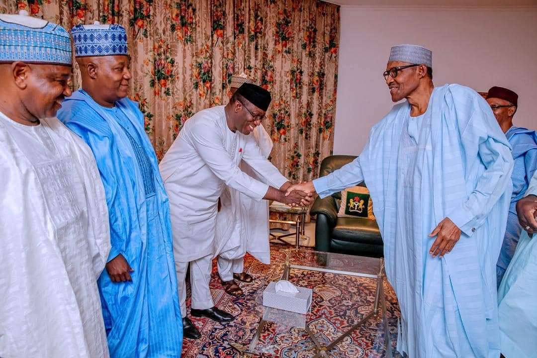 2023: Buhari Meets APC Governors Over Tinubu's Running Mate  