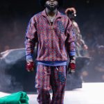 Davido Models For Puma At New York Fashion Week  