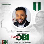 Frederick Leonard Declares Support For Peter Obi  