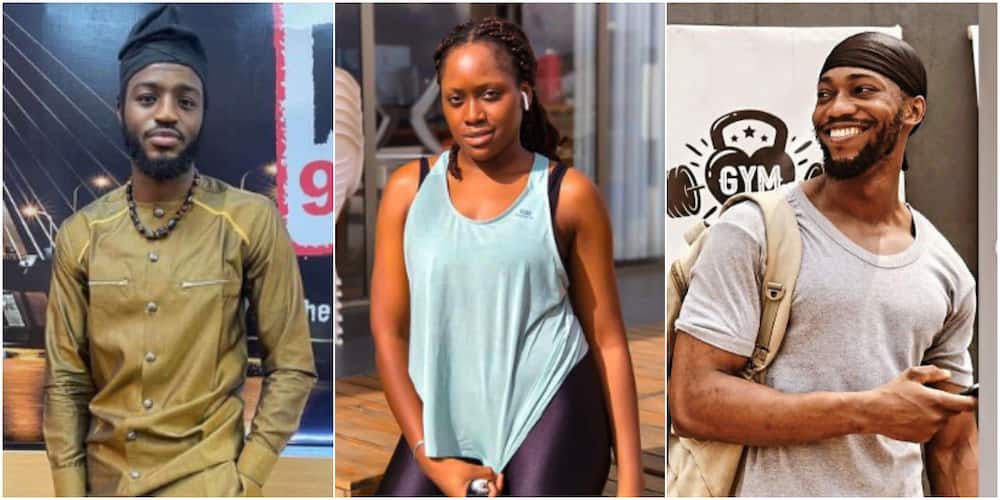 BBNaija: It's A Game - Khalid Reacts To Daniella, Dotun Relationship  