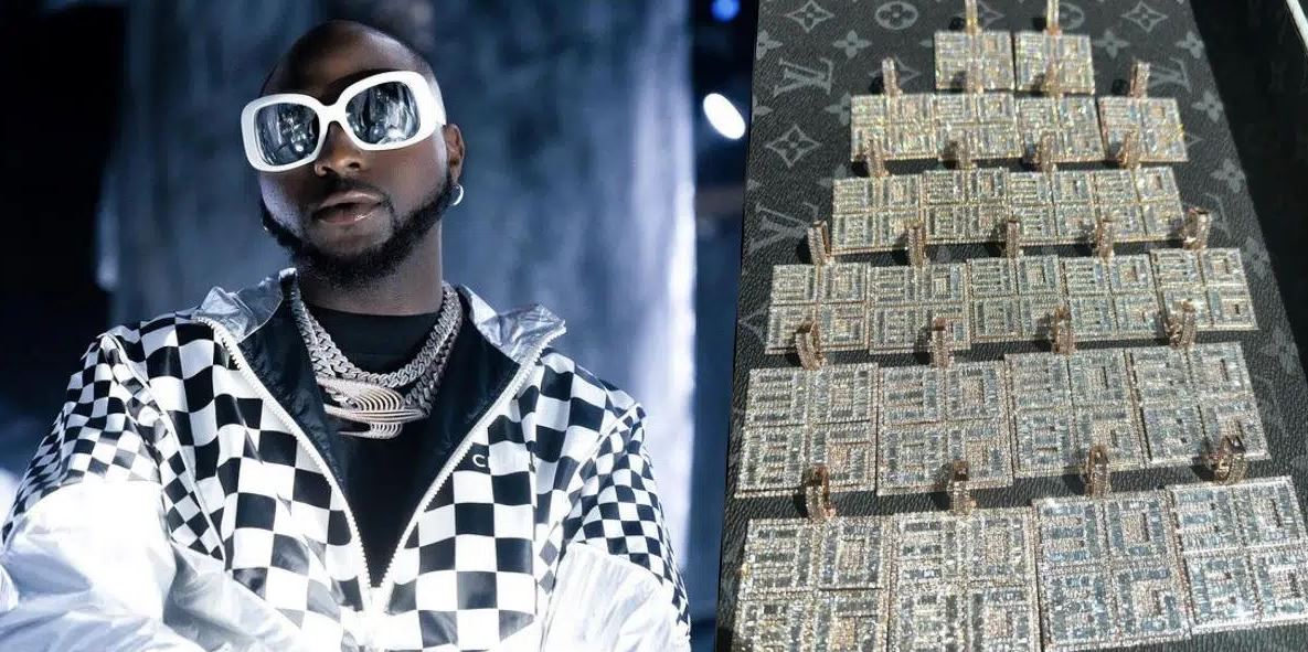 Davido Orders 30 Diamond Pendants For 30BG  