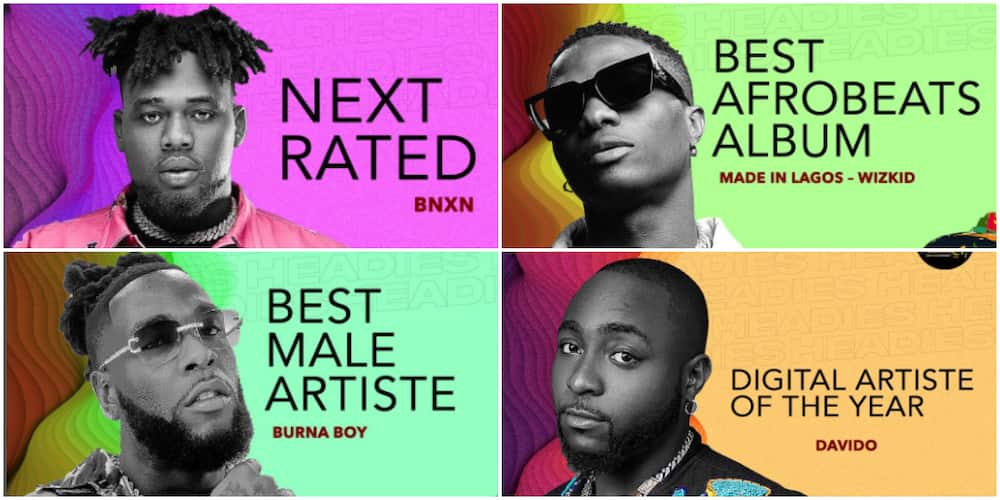 The 15th Headies: Full List Of Winners  