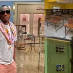 Praises As Bovi Renovates Primary School He Attended In Benin  [VIDEOS]  