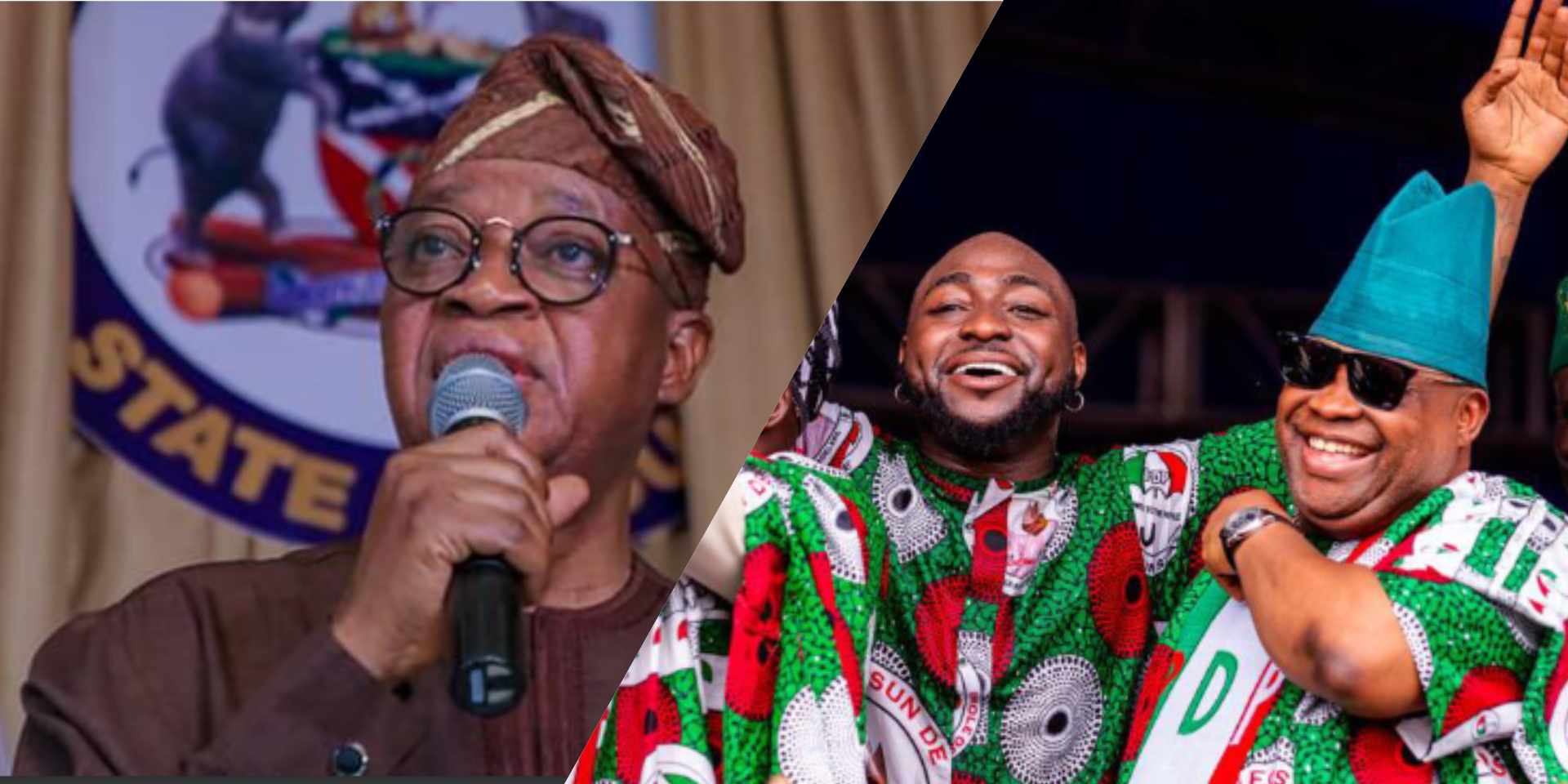 "You Are A Bad Human Being" - Davido Slams Gov. Oyetola  