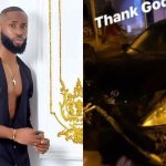 BBNaija Emmanuel Survives Car Accident  