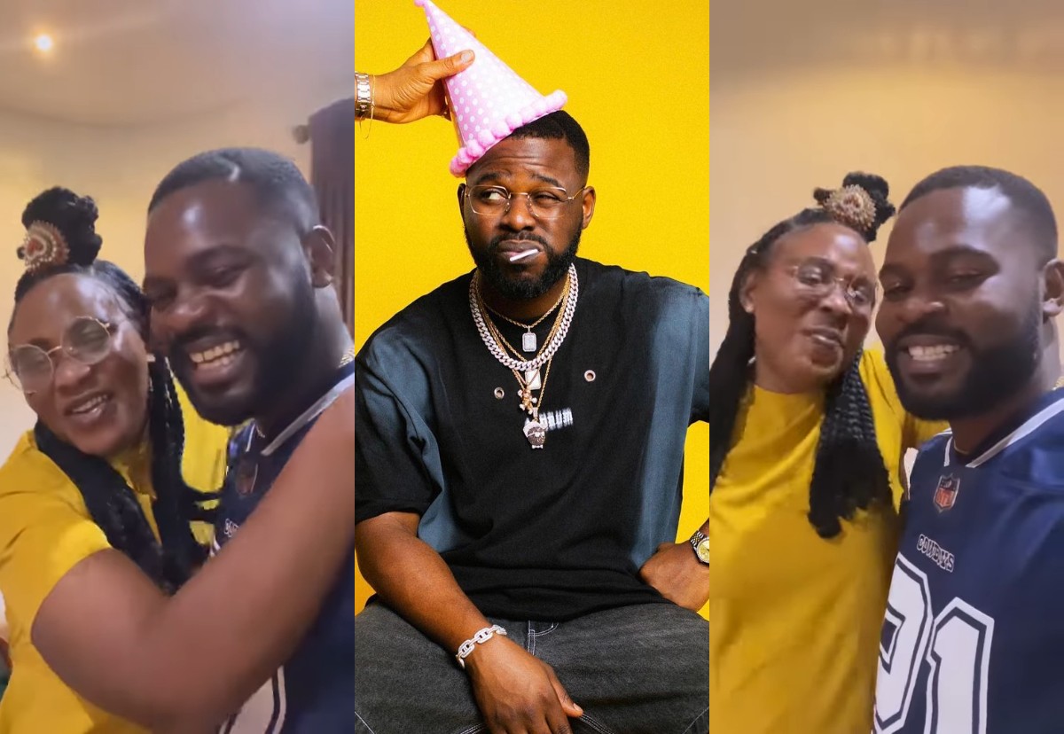 The Moment Falz's Mom Rebuked Babymama For Her Son  