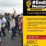 Mr Macaroni, Falz Present At EndSARS Memorial Procession  