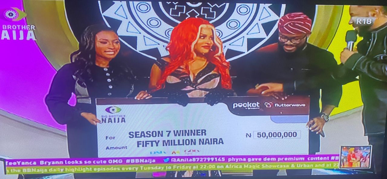 BBNaija: Phyna Receives N50M, Car [VIDEO]  