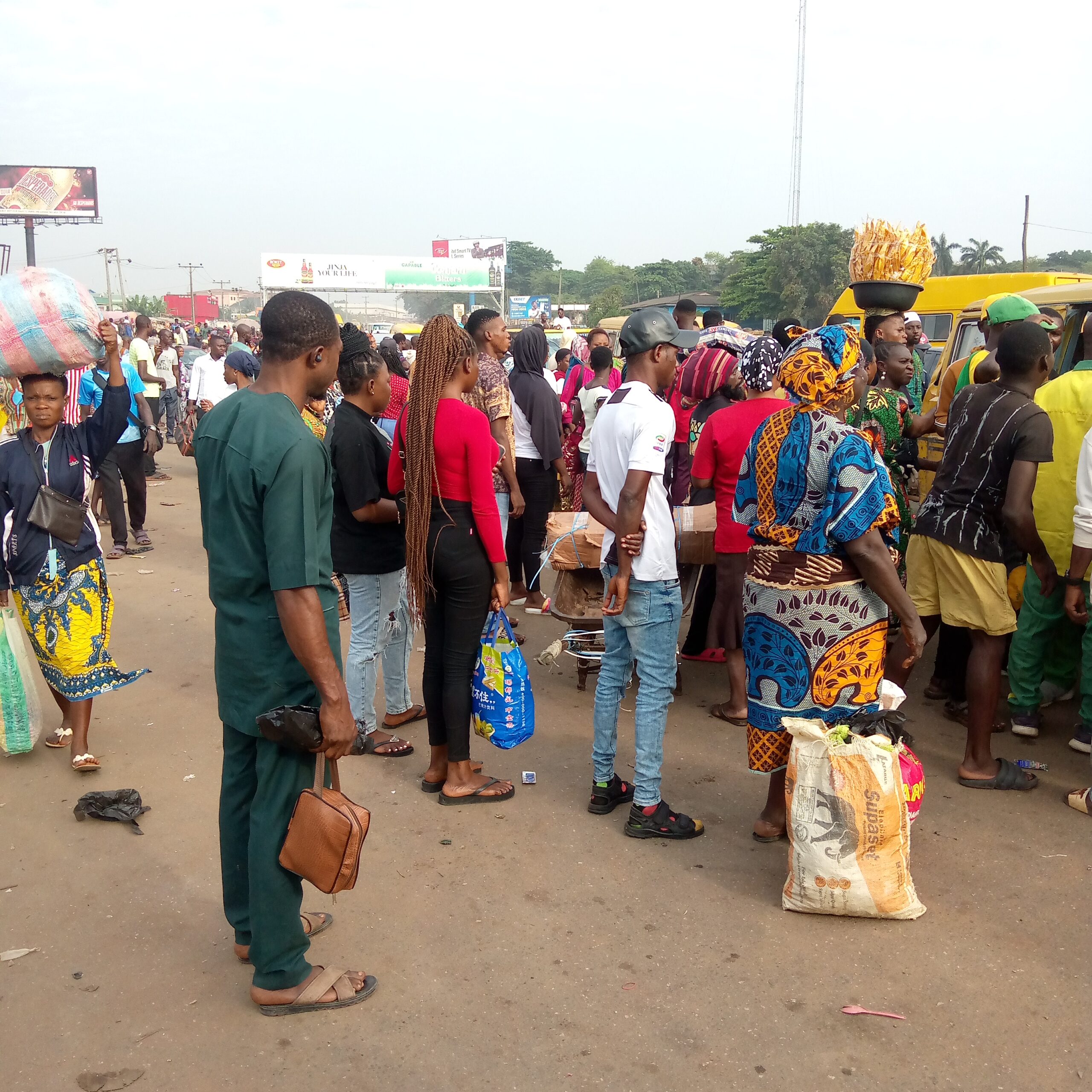 Lagos Commuters Stranded As Bus Drivers Commence Strike  