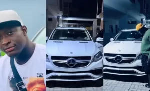 Carter Efe adds another Mercedes Benz to his garage  