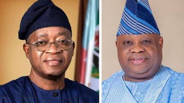 JUST IN: Osun Tribunal Sacks Adeleke, Declares Oyetola As Governor  