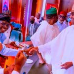 JUST IN: Buhari Meets APC Governors At Villa  