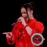 Check Out The $72,000 Diamond Watch Rihanna Rockat Super Bowl LVII  