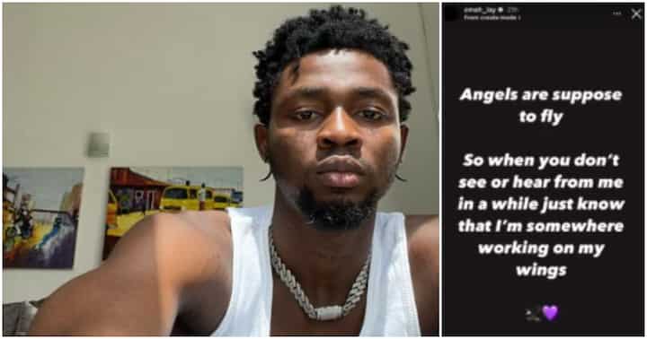 Omah Lay's Cryptic Post Sparks Worry Among Fans  