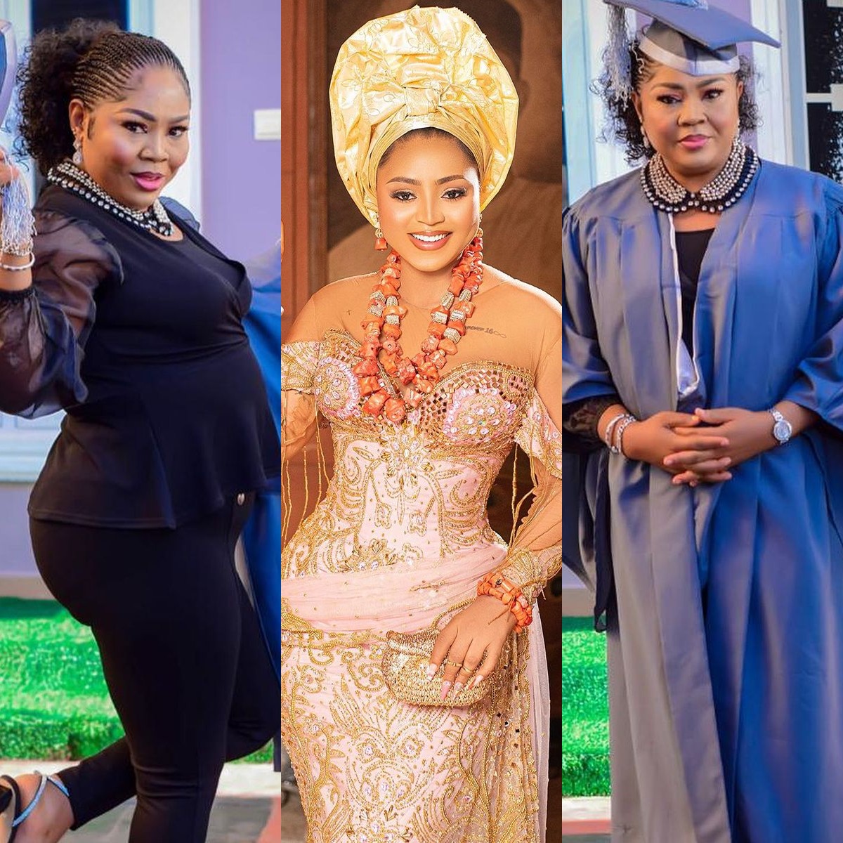 Regina Daniels's Mum Bags Law Degree  