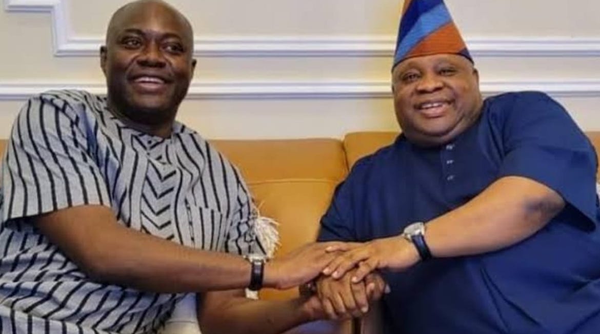 Oyo: Gov Adeleke Congratulates Makinde On Re-Election  
