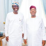 Governor of Lagos State Meets with Bishop David Oyedepo, Founder of Living Faith Church Worldwide  