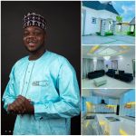 Cute Abiola gifts new house to parents on birthday  