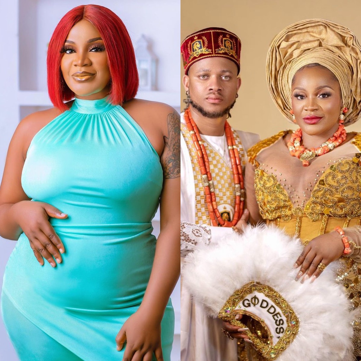 Actress Uche Ogbodo And Husband Bobby Marris Expecting Second Child  
