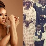 Adesua Etomi's Charming Past: A Little Bride in Twitter User's Family Wedding Photo  