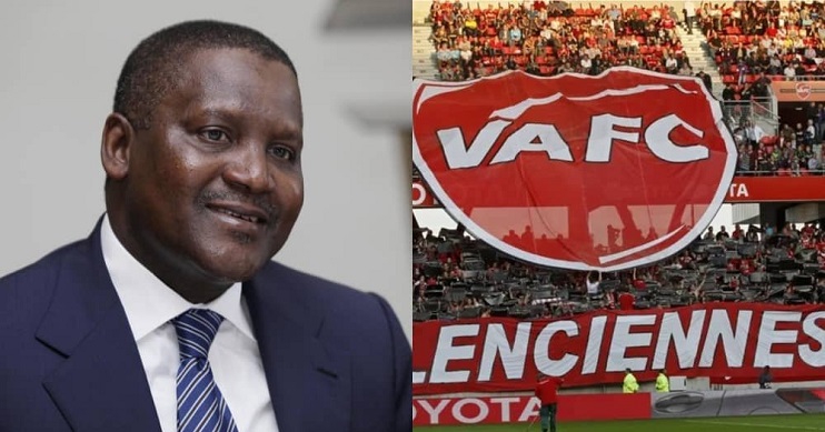 Dangote To Acquire French Football Club  