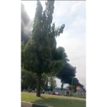 Fire outbreak at Nigerian Air Force Base in Abuja  