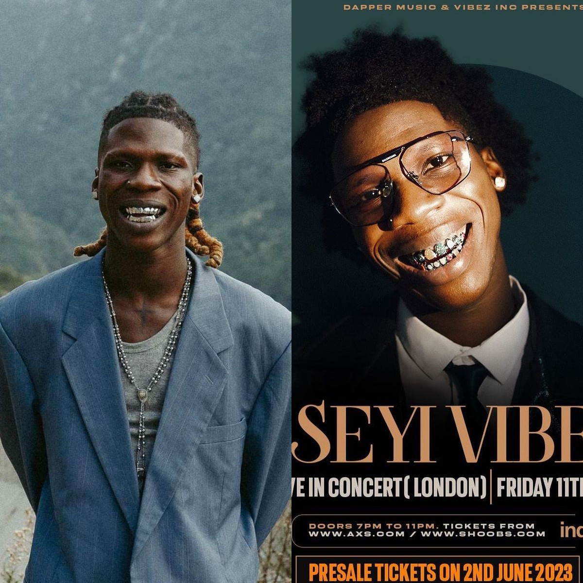 Seyi Vibez Announces Date For London O2 Show  
