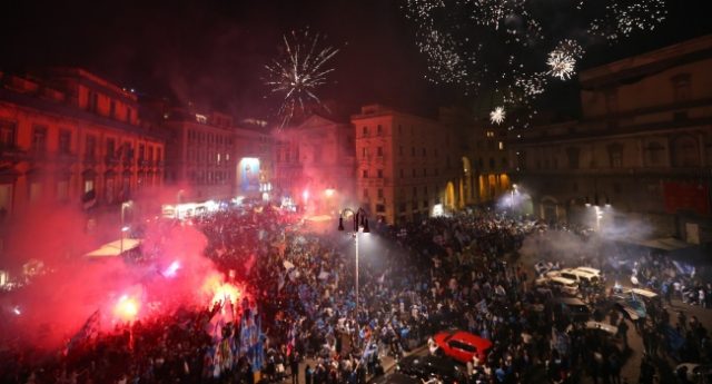 One Dies, 200 Injured In Naples During Title Party  