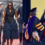 Barack and Michelle Obama Proudly Attend Daughter Sasha's Graduation at USC  