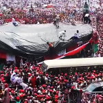 Stage Collapses at Kano State's Swearing-in Ceremony [VIDEO]  