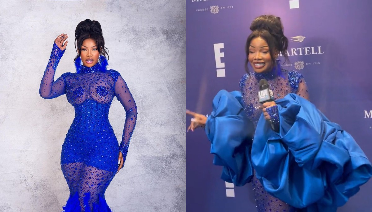 $20k Outfit: Tacha Challenges Doubters to Legal Action over AMVCA Outfit Cost  
