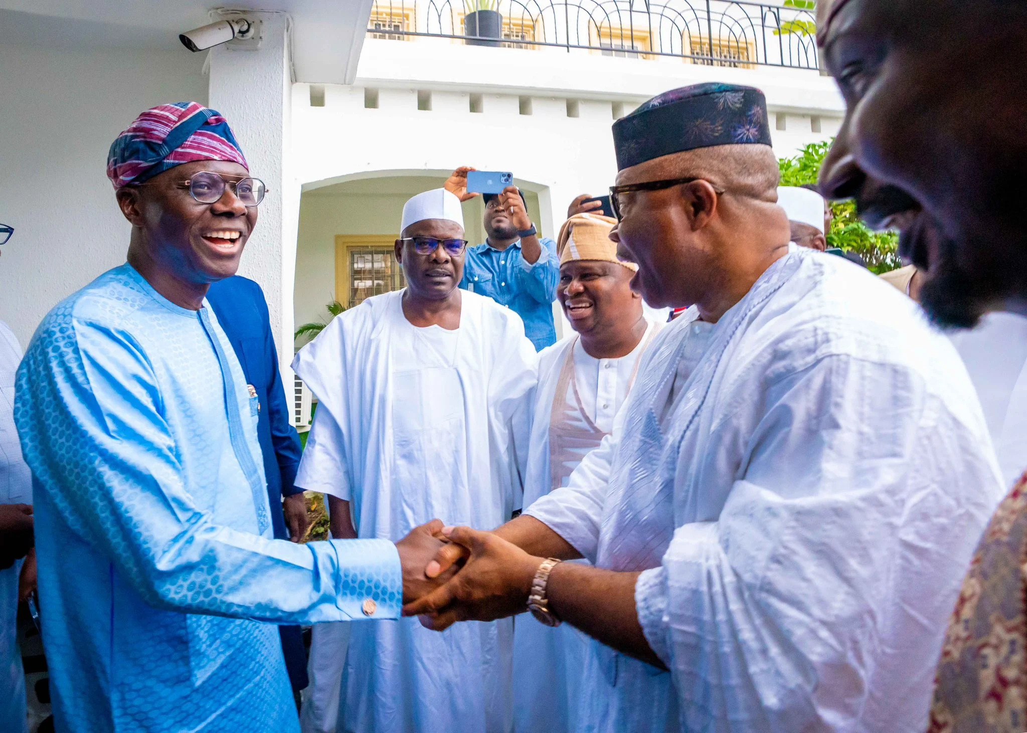 Sanwo-Olu Endorses Akpabio, Jibrin For Senate Leadership Positions  