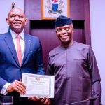 Osinbajo Presents Discharge Certificate For Ughelli Power Plant To Transcorp  