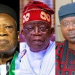 Tinubu Meets With Adamu, Omisore At Aso Rock   