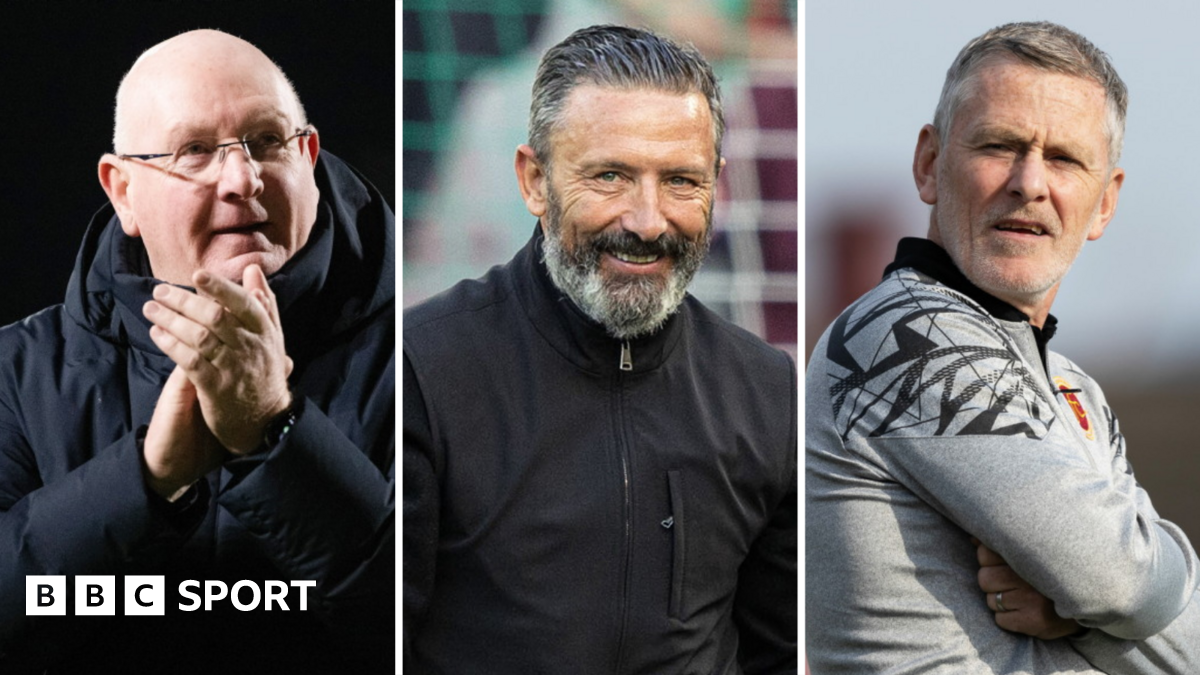 John McGlynn chases third manager award as Scottish football's best battle it out  